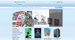 Desktop Screenshot of librairie-laparacha.com